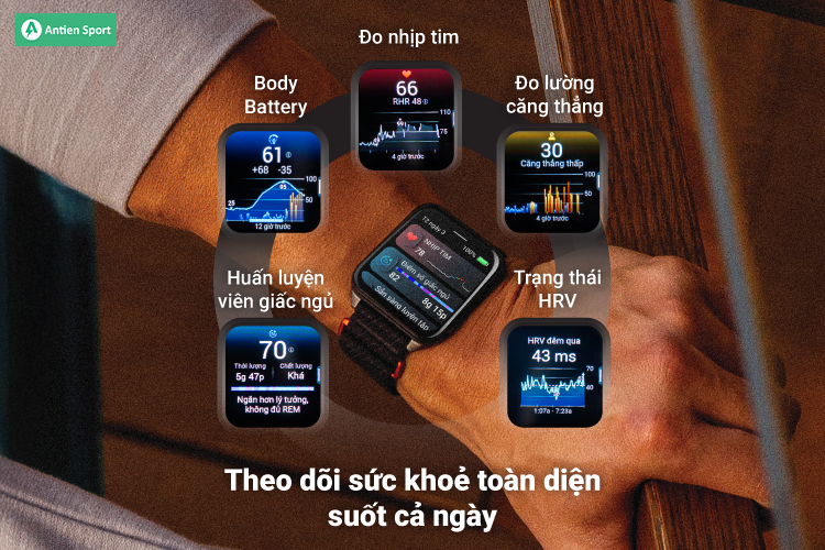 Venu X1 theo dõi từng nhịp sống, dẫn lối sức khỏe bền vững