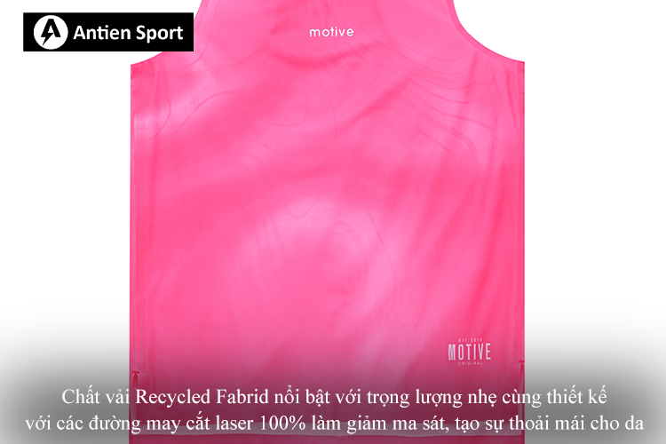 Chất vải siêu nhẹ cùng đường may laser làm giảm tối đa ma sát với da