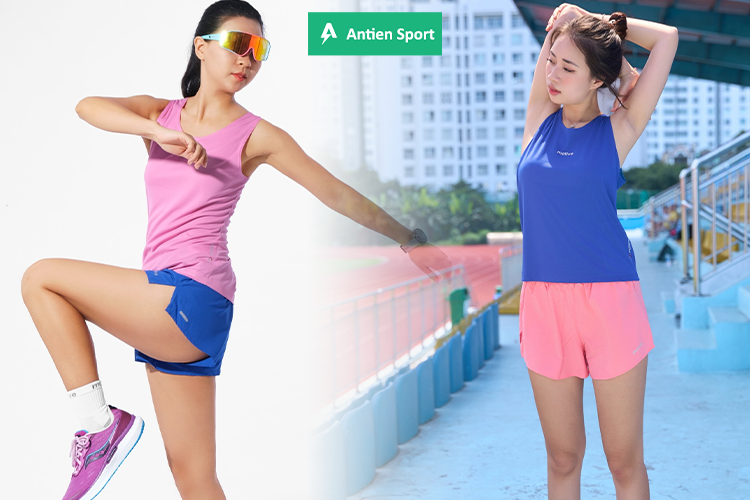 Thiết kế 2 lớp chuẩn thể thao, thoải mái tập luyện trong mọi môi trường