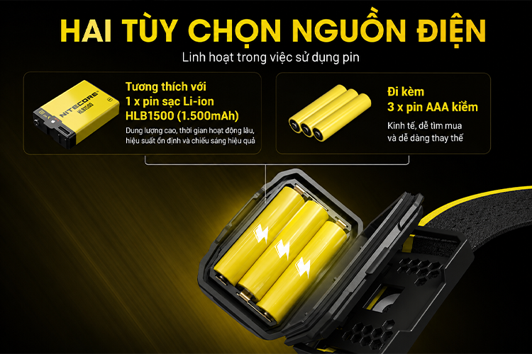 Hai nguồn điện linh hoạt bổ sung khi di chuyển
