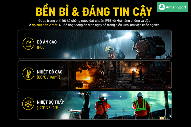 Bền bỉ vượt trội trong mọi hành trình