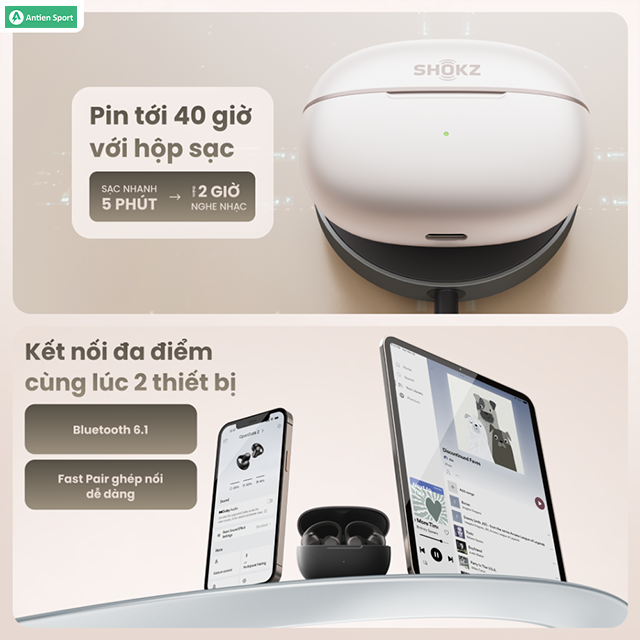 Tai nghe thể thao Shokz Opendots 2 thông tin sản phẩm 4