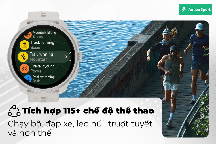 Suunto Race 2 hỗ trợ đa dạng môn thể thao