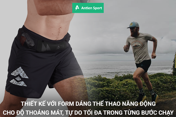 Thiết kế năng động cho độ thoáng mát vượt trội trong từng bước chạy