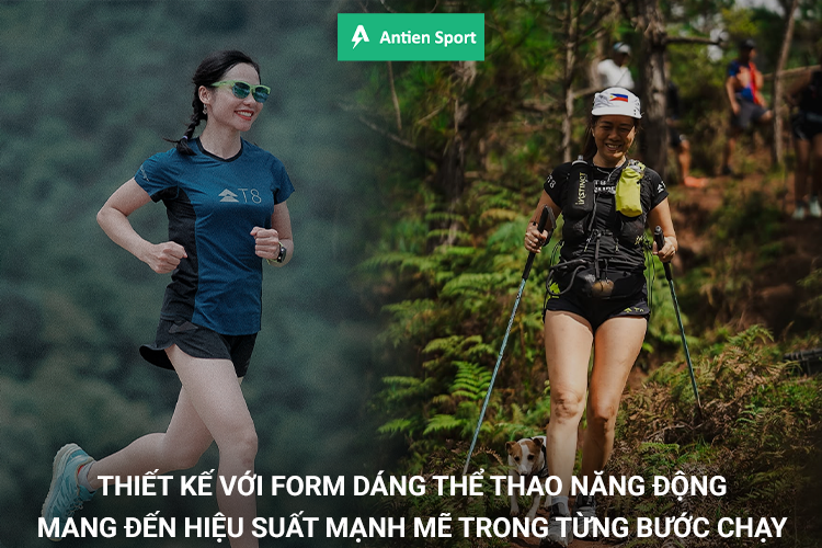 Thiết kế mang đến hiệu suất mạnh mẽ trong từng bước chạy